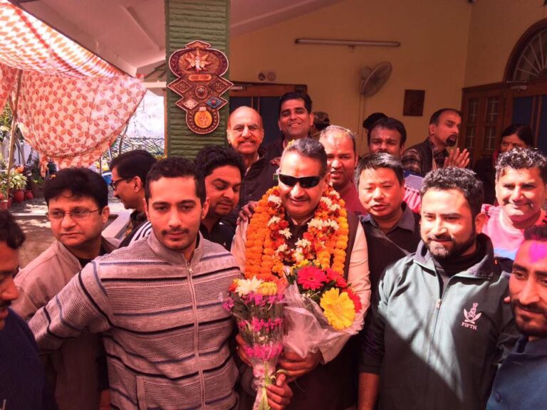 Elected as an MLA for the third time (Mussoorie Assembly Constituency).